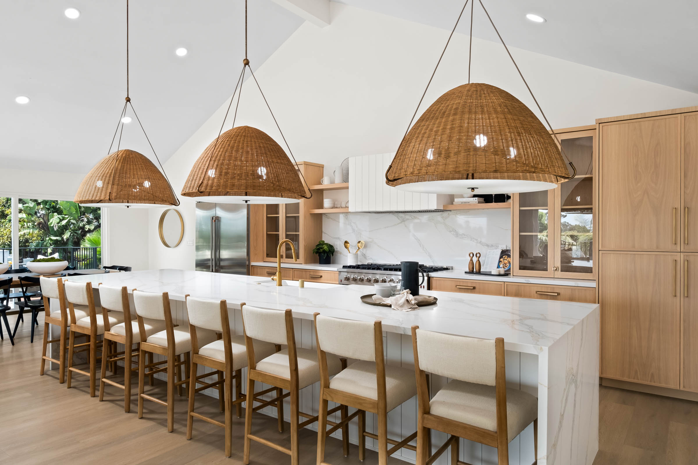 4 stylish kitchen with an oversized central island